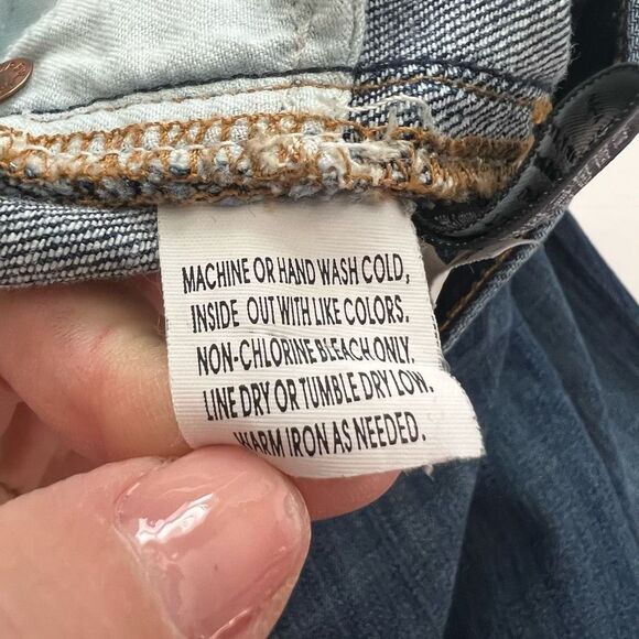 J. Crew Mid Wash Blue Low Rise Toothpick Stretch Ankle Denim Jeans Size 26 - Picture 11 of 14